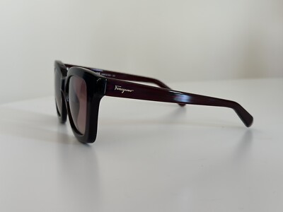 Salvatore Ferragamo Grey Gradient Square Ladies Sunglasses  display picture 1