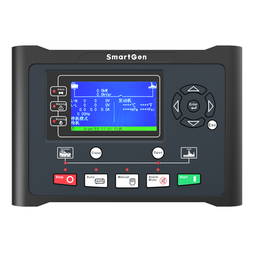 Remote Auto Start Stop Generator Controller Engine Genset Controller LCD Display - Picture 1 of 9