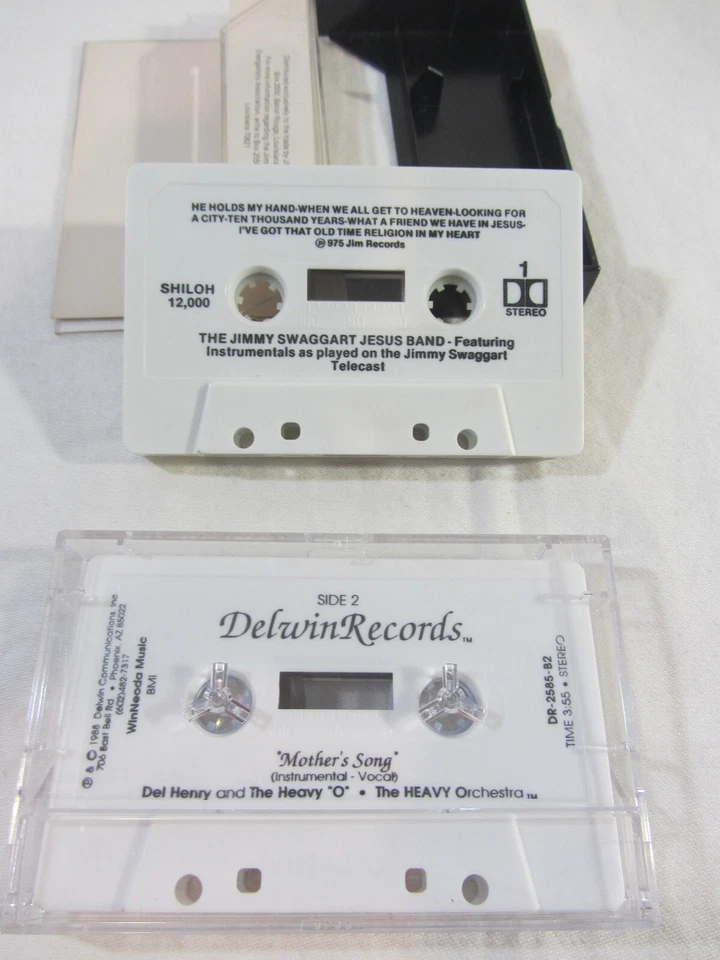 Cass - Jimmy Swaggart Jesus Band Instrumentals from Telecast & MOTHERS SONG - Image 4 of 4