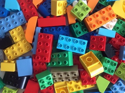 Lego Duplo Steine verschiedene Steine und Farben 500g 1/2kg gute saubere Blöcke  