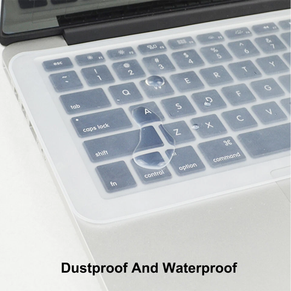 Universal Silicone Keyboard Cover Film for Laptop Notebook Waterproof Dust-proof - image 2 of 4