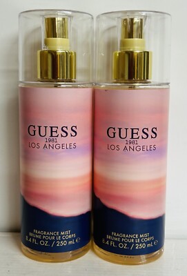 2-Pack Guess ~ Los Angeles Fragrance Mist for Her 8.4 fl oz Each
