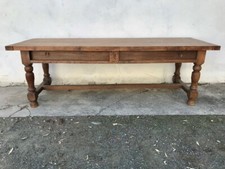 Grande Tavolo Rustico in Rovere - Restaurato (in corso d'opera)_car 2691