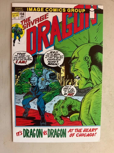 Savage Dragon #156 - 1/10 Ratio Variant - Extremely Rare Trimpe Cover - 2010