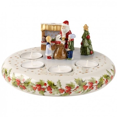 Villeroy Boch Christmas Toys Memory Santa Advent Crown 9415 Ebay
