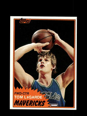 Dallas Mavericks Tom Lagarde #10 Topps Basketball Near Mint or Better top