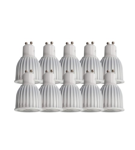10X 8W GU10 LED Bulbs Aluminium Dimmable Spot Light 60 Degree 3000K Warm White - Picture 4 of 4
