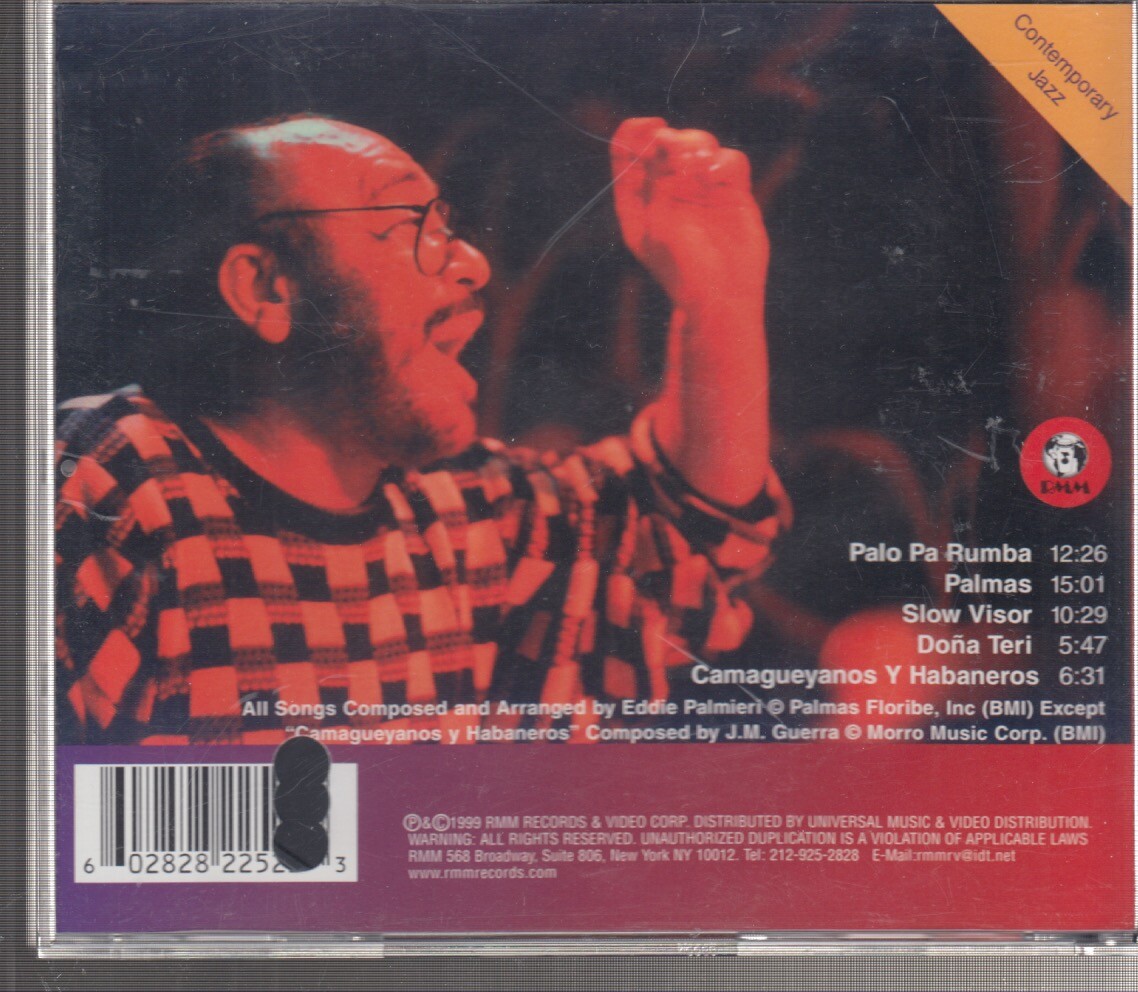 eddie palmieri & friends live cd promo | eBay