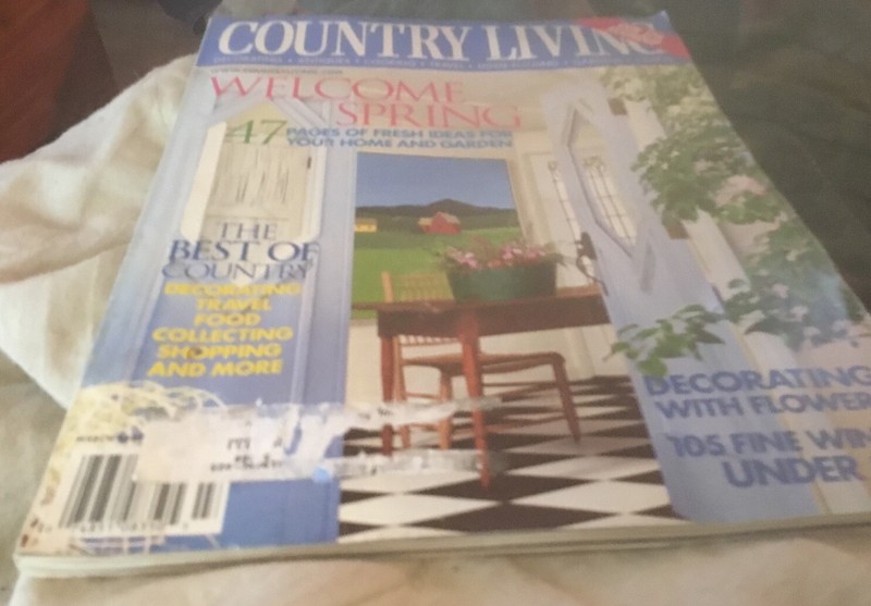 Country Living Magazine March 2002 Welcome Spring