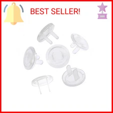 PandaEar Outlet Plug Covers(52 Pack) Clear Child Proof Electrical Protector Safe