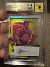 2020-21  Flux Rookie Influx Auto Silver #26 James Wiseman Beckett 9.5 /10 Auto