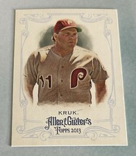 John Kruk 2013 Topps Allen & Ginter #333 Short Print Philadelphia Phillies