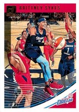 Brittney Sykes 11 2019 Donruss WNBA Atlanta Dream
