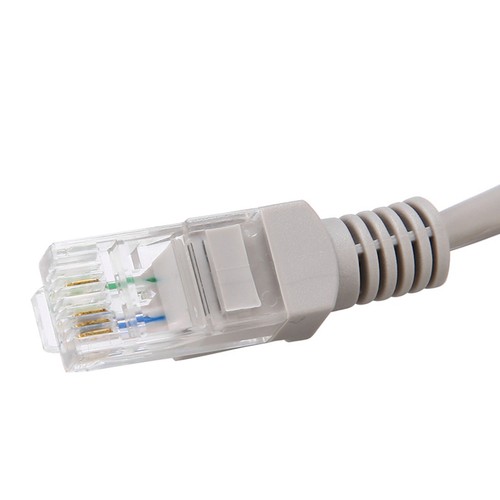 15M RJ45+DC Ethernet CCTV Kabel Für IP Kameras NVR System Cat 5 Weiß - Afbeelding 8 van 10