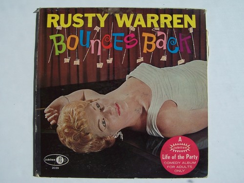 Rusty Warren - Rusty Warren Bounces Back Vinyl LP Record Album JGM-2039