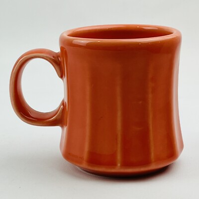 Fiesta Persimmon Tower Mug 9oz Coffee Cup HLC Fiestaware Homer Laughlin