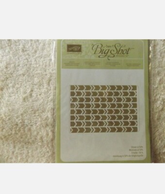 Stampin' Up! Sizzix Big Shot Arrows 4 1/2'' x 6 3/16'' Brand New Sealed
