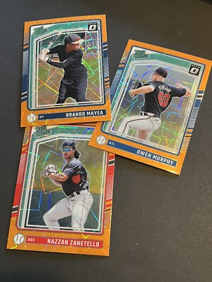 2024 Panini Donruss Optic Orange Laser inserts You Pick A0278
