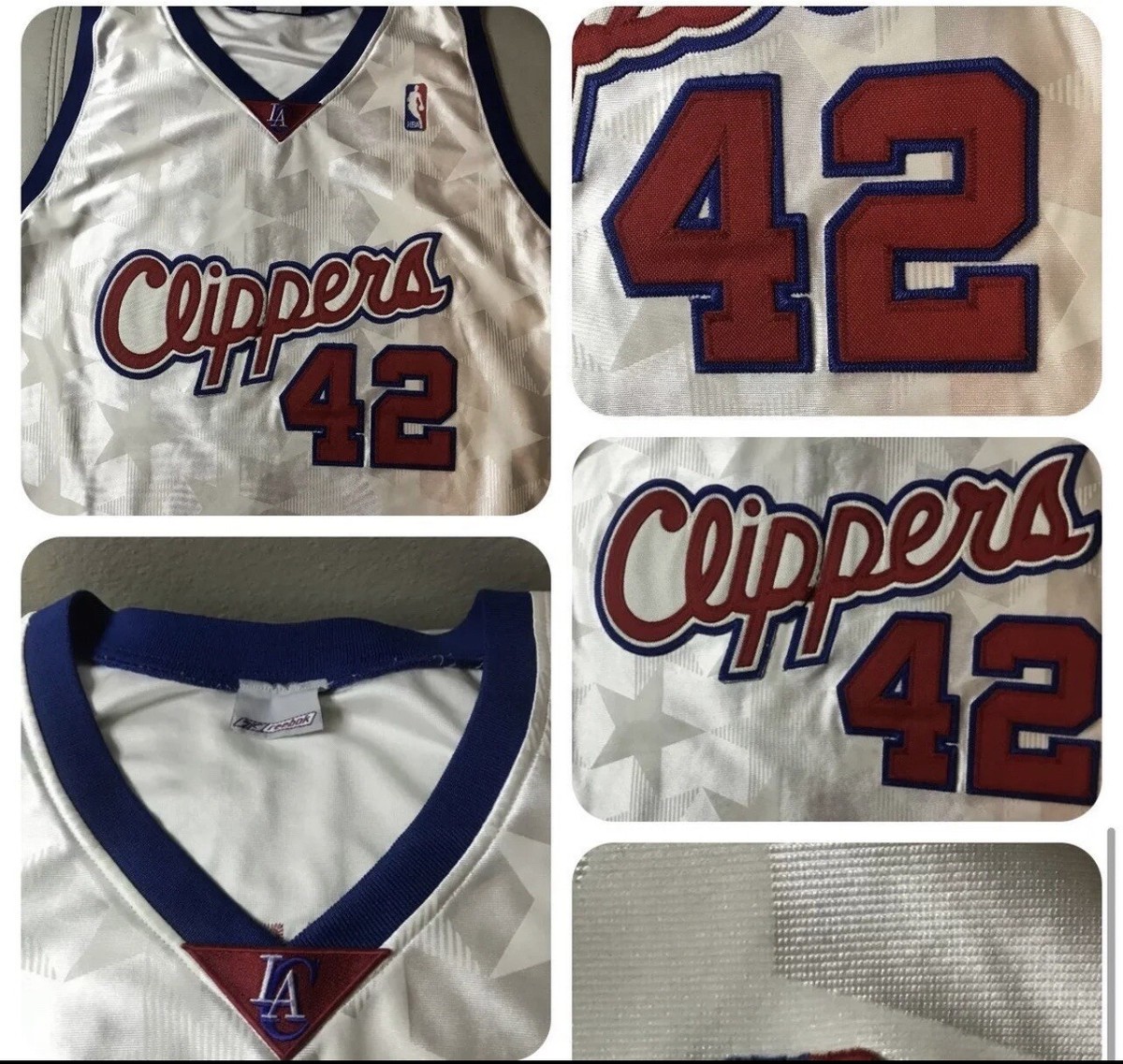 SE Mitchell And Ness Reebok Los Angeles Clippers Elton Brand