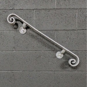 Iron Wall Rail 3 To 5 Foot Steel Stair Railing Handrail Grab