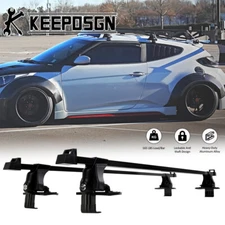 Car Top Roof Rack Cross Bars Cargo Carriers Luggage w/ Lock for Hyundai Veloster