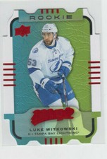 15/16 UD MVP Tampa Bay Lightning Luke Witkowski Colours & Contours Teal RC #177