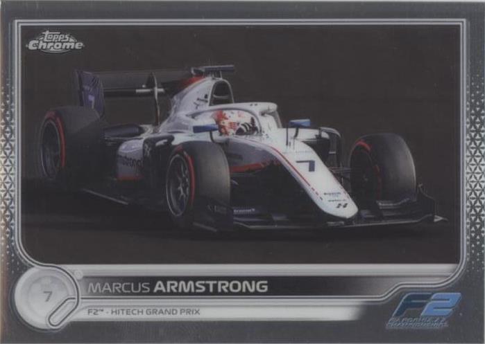 2022 Topps Chrome Formula 1 - Marcus Armstrong #135 - 1 of 1