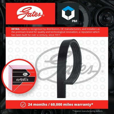 5 Rib Multi V Drive Belt fits HYUNDAI GETZ TB 1.5D 05 to 09 D4FA Gates Quality