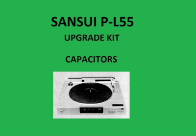 Kit De Réparation Complet Pour Platine Vinyle SANSUI P-M55 : Tous Les Condensateurs Nécessaires