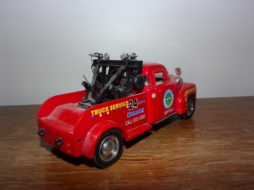 Sapeurs Pompier camion fire tow truck Chevrolet 3100 ? Kinsmart ? 1/38 ? - Imagen 3 de 6
