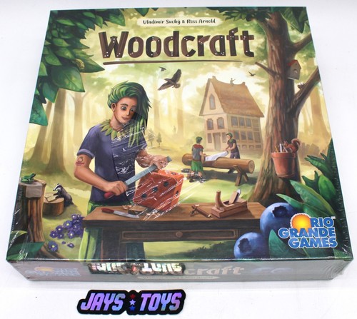 Woodcraft Board Game Rio Grande Games Factory Sealed - Picture 1 of 5