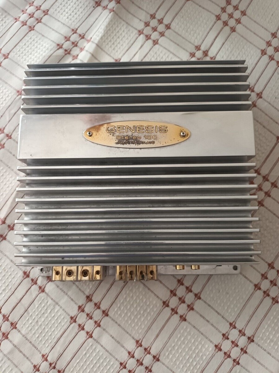 Genesis stereo 100 amplifier series III hi - fi hi - end