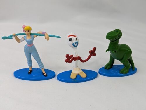 Toy Story Figure Lot Cake Topper Bo Peep Forky Rex Dinosaur