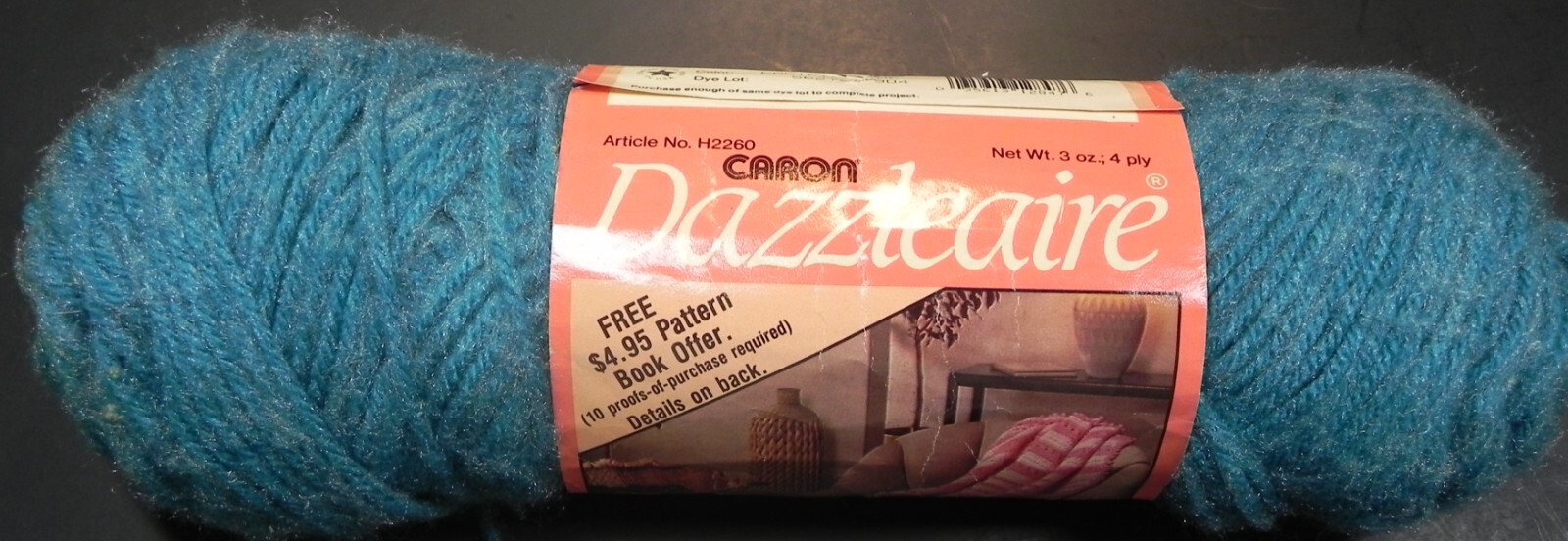 DazzleAire Yarn Karon New Pacific Blue 2.3 oz eBay