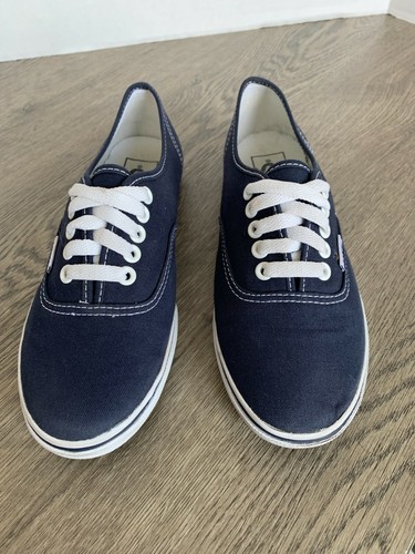 ladies navy blue vans