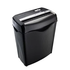 Amazon Basics - 6 Sheet Cross Cut Paper and Credit Card Home Office Shredder wit