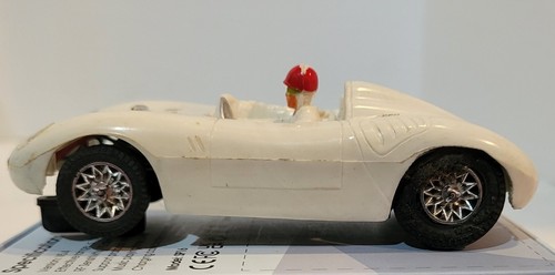Vintage 1/32 Strombecker Porsche RS60 Slotcar getestet funktioniert