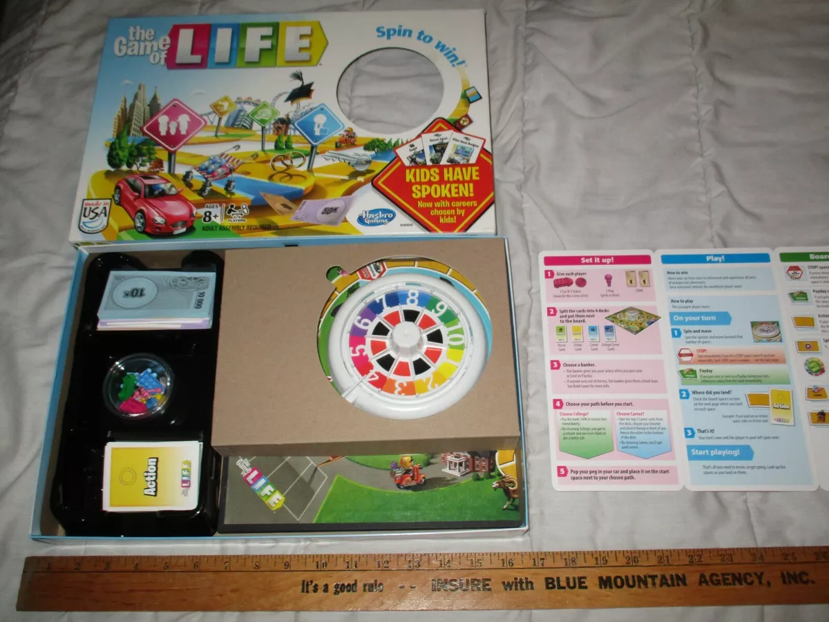 2014 The Game of Life Board Game by Hasbro