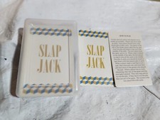Vintage SLAP JACK Card Game Complete Deck With Plastic Case and Rules
