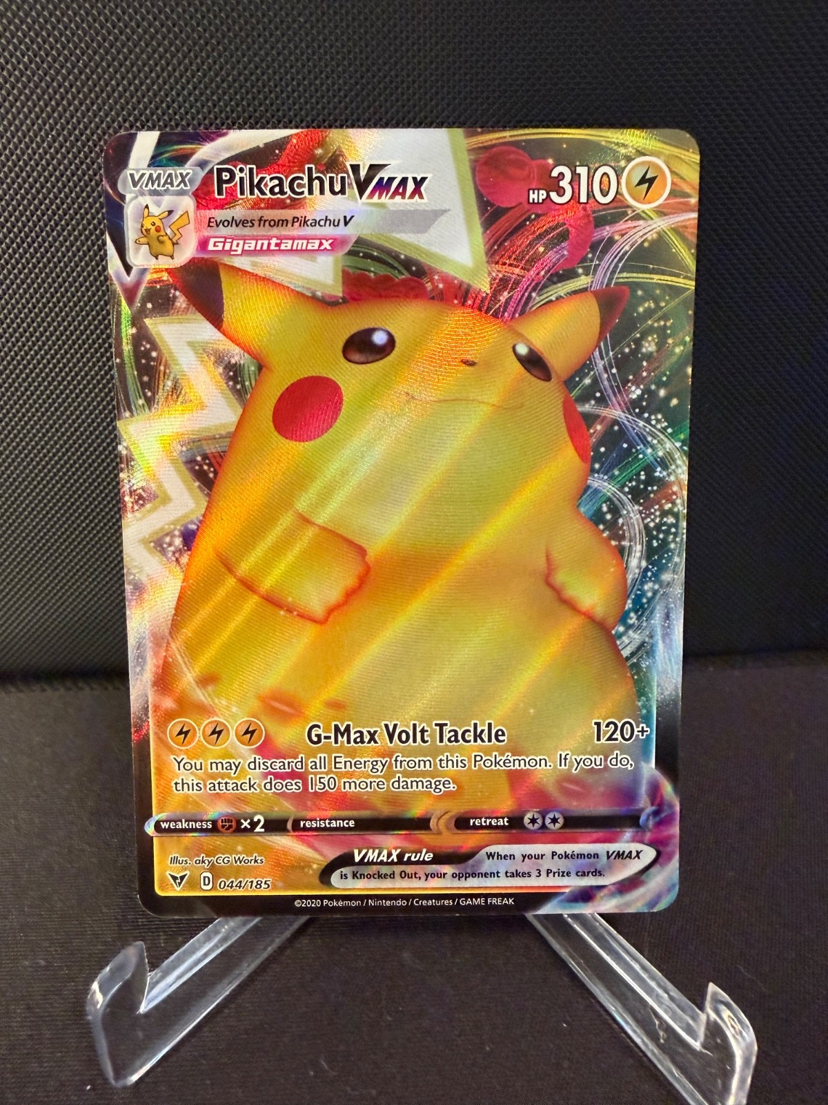 Pikachu VMAX Vivid Voltage (2020) #44/185 | NM