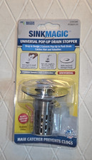 PF Water Works SinkMagic Universal Pop Up Drain Stopper Chrome