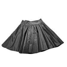 Y2K RALPH LAUREN SILK Taffeta A-Line Formal Party Circle Skirt Women SZ 8