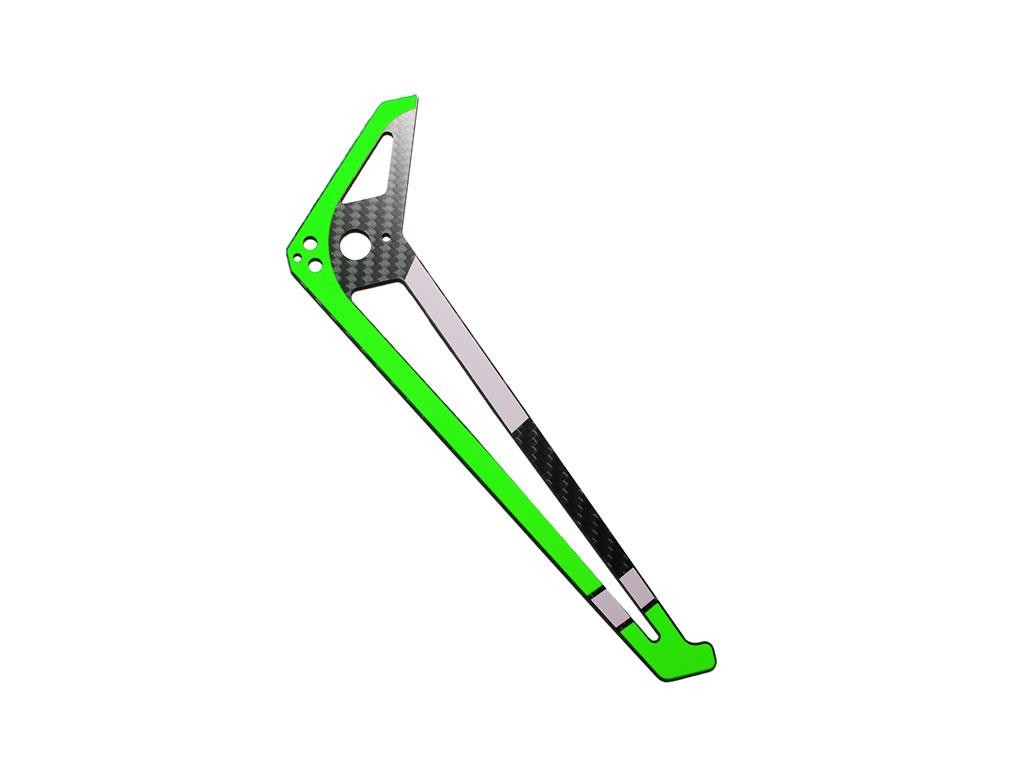 OMPHOBBY M7R Vertical Tail Fin - Green : OSHM7246