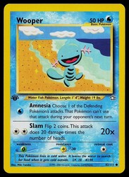 Wooper 82/111 Neo Genesis 1st Edition Common