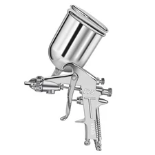 Air Undercoating Spray Gun with 750ml Suction Feed Cup, 360° Spray for Truc