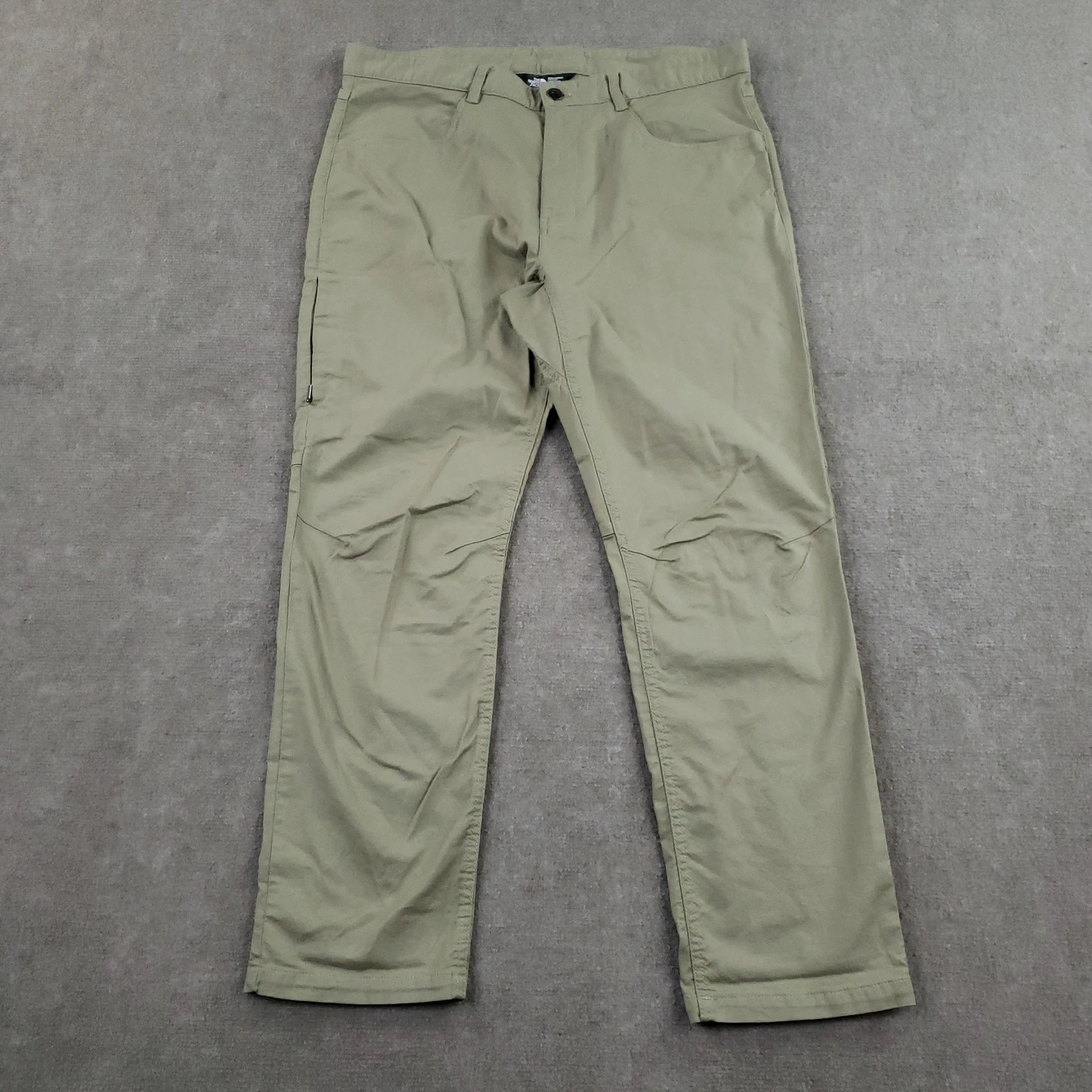 The North Face Pants Mens 36x29 Short Khaki Stretch Hiking Outdoor Workwear