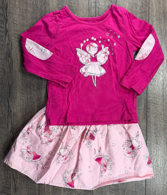Baby Girl Clothes Children's Place 2T 2pc Pink Ballerina Skirt Outfit