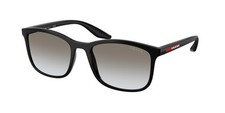 NEW Prada Linea Rossa A08S Sunglasses 1AB0A7 Black 100 AUTHENTIC