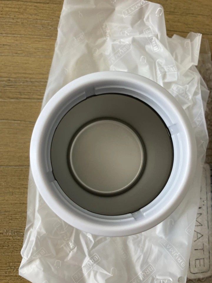 NUEVO BRUMATE HOPSULATOR DUO BRILLO BLANCO 12 OZ Y 16 LATAS COOZIE *SIN TAPA VASO* Foto 4 de 4