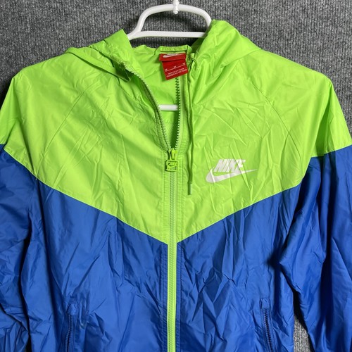 Nike Sportswear Windrunner Hooded Jacket Women’s Sz M Blue 545908-401 - Picture 3 of 15